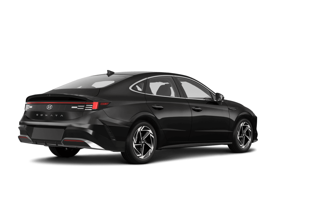 Hyundai Sonata  - Back view Hyundai Sonata  - Back view